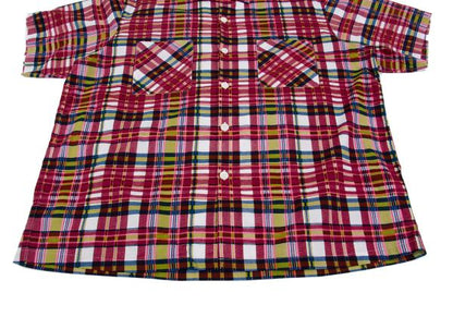 COMME des GARCONS HOMME Overcheck Print Shirt Multi Size M