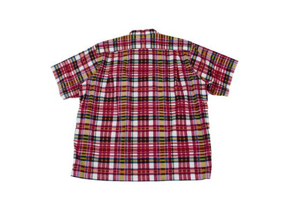 COMME des GARCONS HOMME Overcheck Print Shirt Multi Size M