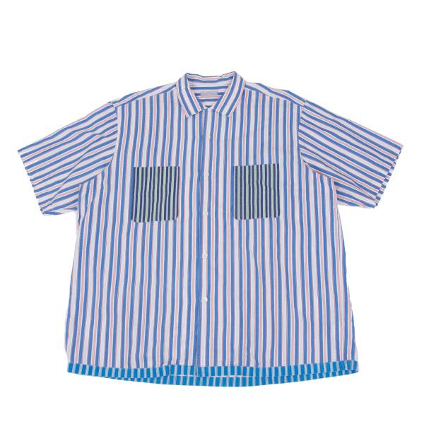 COMME des GARCONS HOMME Stripe Open Shirt Multi Size M