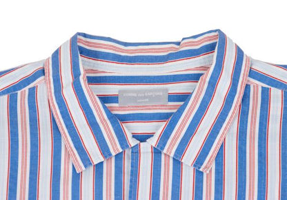 COMME des GARCONS HOMME Stripe Open Shirt Multi Size M