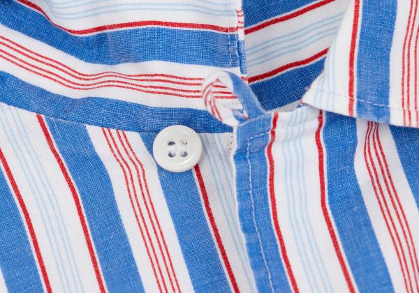 COMME des GARCONS HOMME Stripe Open Shirt Multi Size M