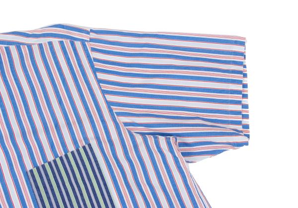 COMME des GARCONS HOMME Stripe Open Shirt Multi Size M