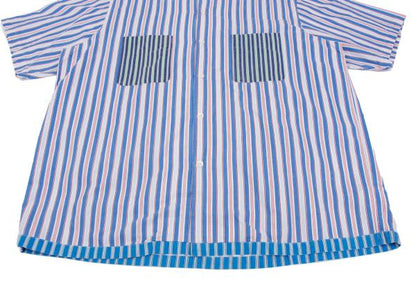 COMME des GARCONS HOMME Stripe Open Shirt Multi Size M