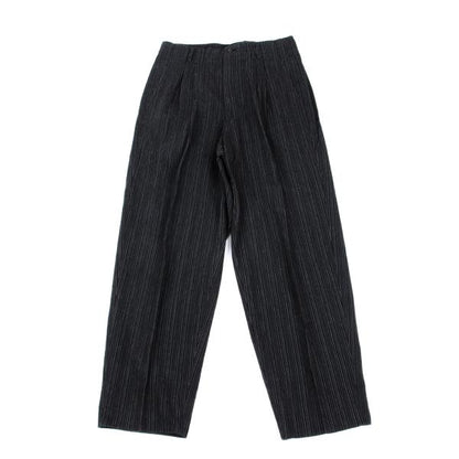 COMME des GARCONS HOMME Cotton Stripe Pants Charcoal Size M
