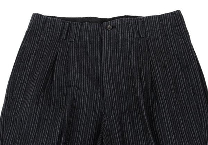 COMME des GARCONS HOMME Cotton Stripe Pants Charcoal Size M
