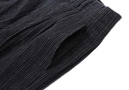 COMME des GARCONS HOMME Cotton Stripe Pants Charcoal Size M