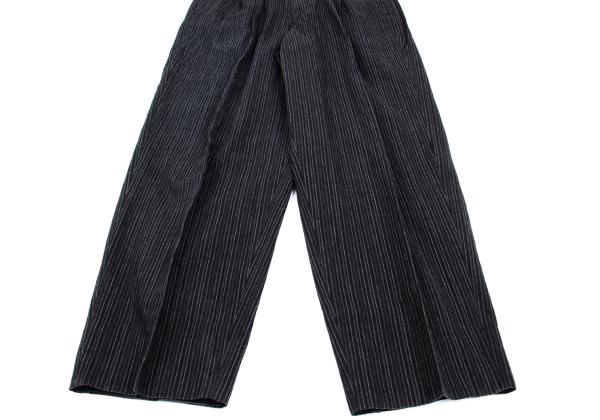 COMME des GARCONS HOMME Cotton Stripe Pants Charcoal Size M