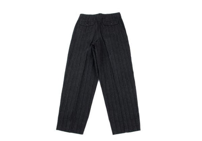 COMME des GARCONS HOMME Cotton Stripe Pants Charcoal Size M