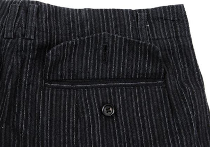 COMME des GARCONS HOMME Cotton Stripe Pants Charcoal Size M