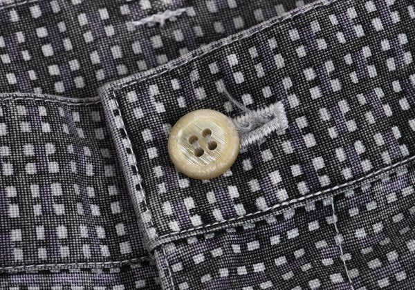 COMME des GARCONS HOMME Check Print Nylon Pants Gray Size S