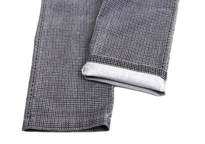 COMME des GARCONS HOMME Check Print Nylon Pants Gray Size S