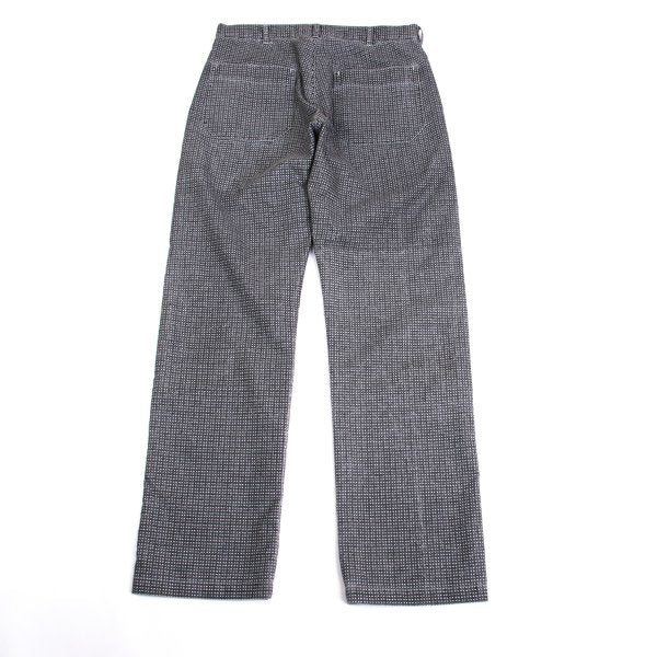 COMME des GARCONS HOMME Check Print Nylon Pants Gray Size S