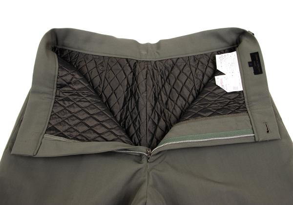 COMME des GARCONS HOMME Quilted Liner Pants Khaki Size S