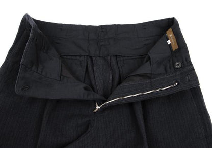 Y's for men Blended Shadow Stripe Pants Gray Size S