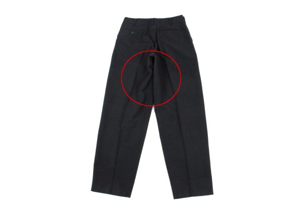 Y's for men Blended Shadow Stripe Pants Gray Size S