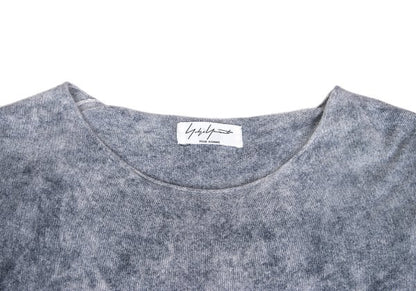 Yohji Yamamoto POUR HOMME 13SS Spec Dye Sweater Blue Size 3