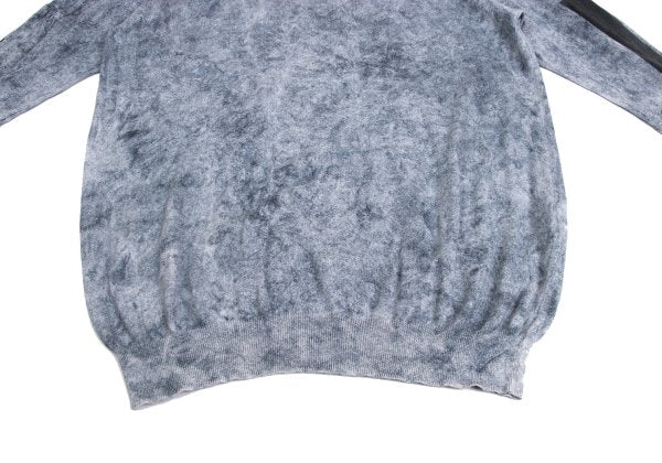 Yohji Yamamoto POUR HOMME 13SS Spec Dye Sweater Blue Size 3