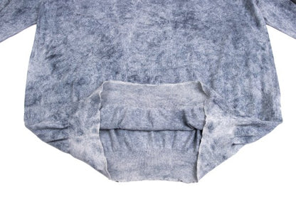 Yohji Yamamoto POUR HOMME 13SS Spec Dye Sweater Blue Size 3