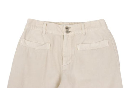 Plantation Garment Dyed Chino Pants Light Beige Size S