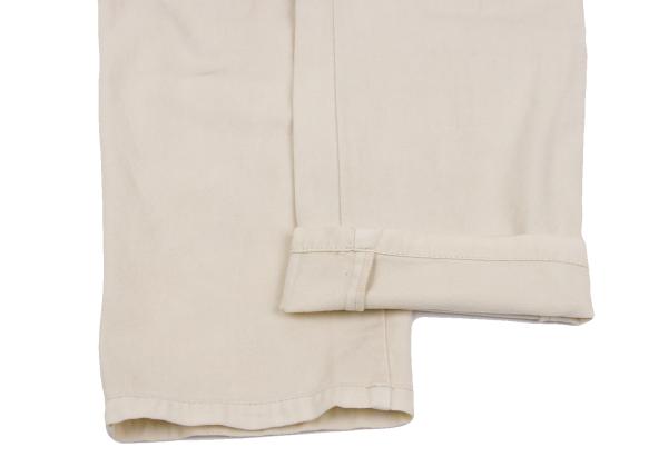 Plantation Garment Dyed Chino Pants Light Beige Size S