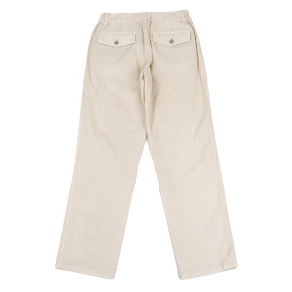 Plantation Garment Dyed Chino Pants Light Beige Size S
