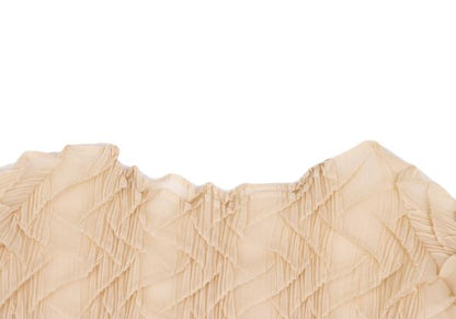ISSEY MIYAKE WHITE LABEL Vertical Pleat T-Shirt Pink Size 3