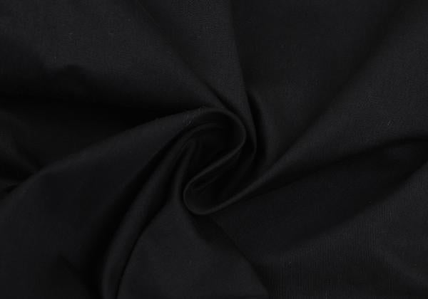 ISSEY MIYAKE Cotton Stretch Straight Pants Black Size 2