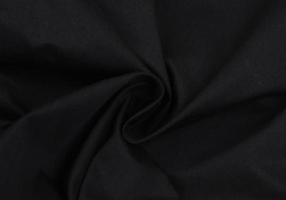 ISSEY MIYAKE Cotton Stretch Straight Pants Black Size 2