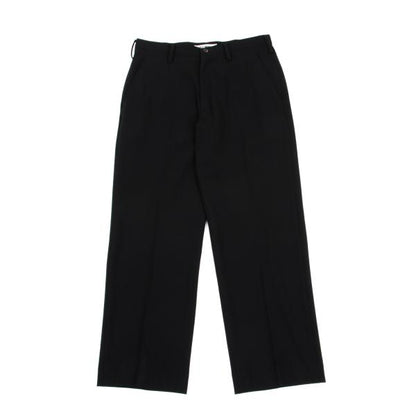 ISSEY MIYAKE Wool Stretch Center Press Pants Black Size 2