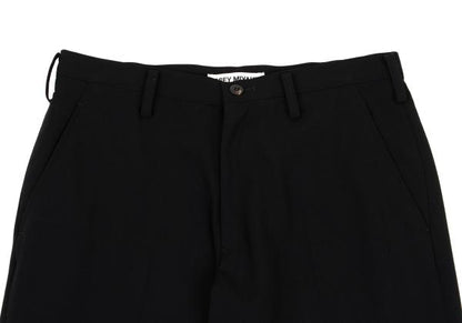 ISSEY MIYAKE Wool Stretch Center Press Pants Black Size 2