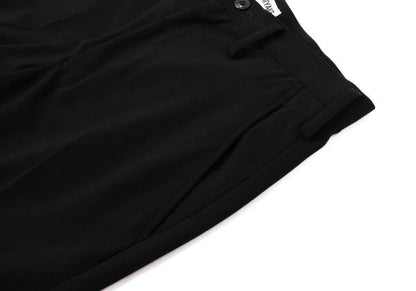 ISSEY MIYAKE Wool Stretch Center Press Pants Black Size 2