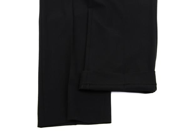 ISSEY MIYAKE Wool Stretch Center Press Pants Black Size 2