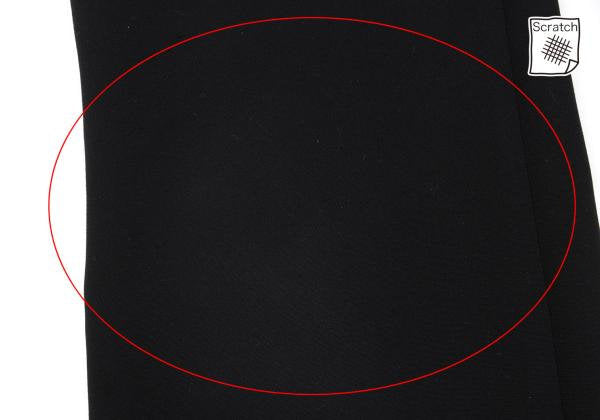 ISSEY MIYAKE FETE Poly Straight Pants Black Size 2