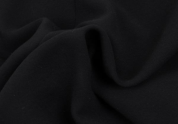 ISSEY MIYAKE FETE Poly Straight Pants Black Size 2