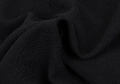 ISSEY MIYAKE FETE Poly Straight Pants Black Size 2