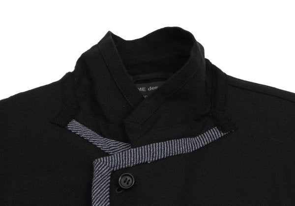 COMME des GARCONS HOMME PLUS Tweed Panel Blazer Black Size M
