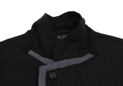 COMME des GARCONS HOMME PLUS Tweed Panel Blazer Black Size M
