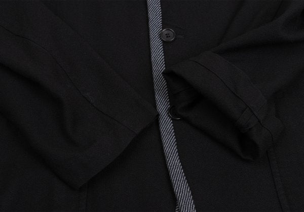 COMME des GARCONS HOMME PLUS Tweed Panel Blazer Black Size M