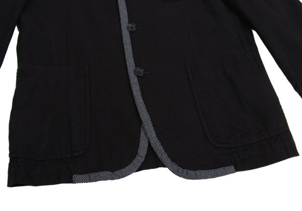 COMME des GARCONS HOMME PLUS Tweed Panel Blazer Black Size M