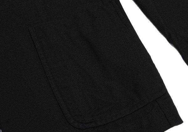 COMME des GARCONS HOMME PLUS Tweed Panel Blazer Black Size M