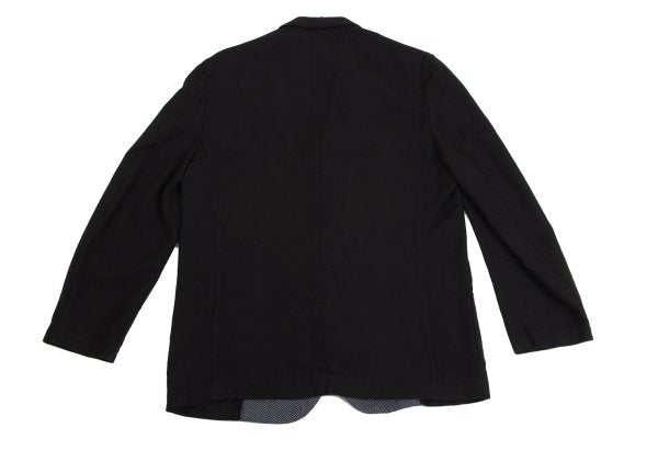 COMME des GARCONS HOMME PLUS Tweed Panel Blazer Black Size M
