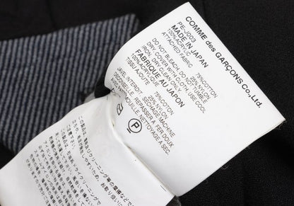 COMME des GARCONS HOMME PLUS Tweed Panel Blazer Black Size M