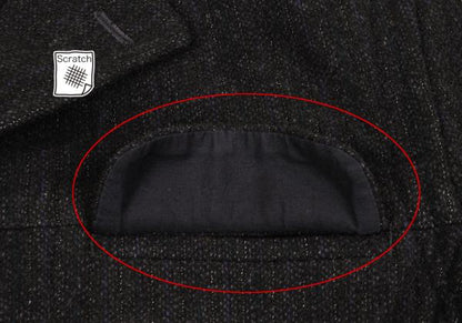 COMME des GARCONS HOMME PLUS Gather Jacket Charcoal Size L