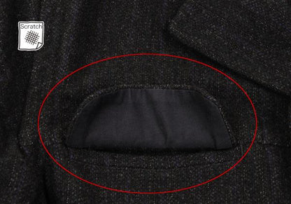 COMME des GARCONS HOMME PLUS Gather Jacket Charcoal Size L