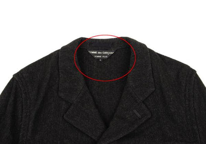 COMME des GARCONS HOMME PLUS Gather Jacket Charcoal Size L