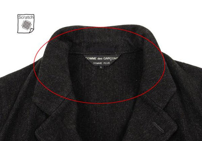 COMME des GARCONS HOMME PLUS Gather Jacket Charcoal Size L