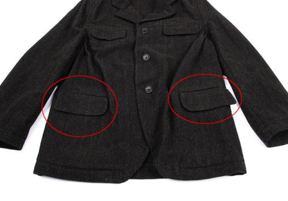 COMME des GARCONS HOMME PLUS Gather Jacket Charcoal Size L