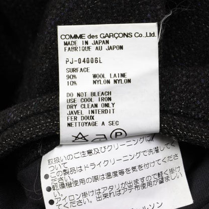 COMME des GARCONS HOMME PLUS Gather Jacket Charcoal Size L
