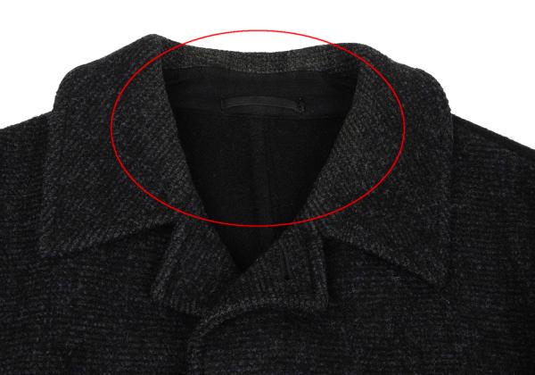 COMME des GARCONS HOMME PLUS Tweed Jacket Charcoal Size M