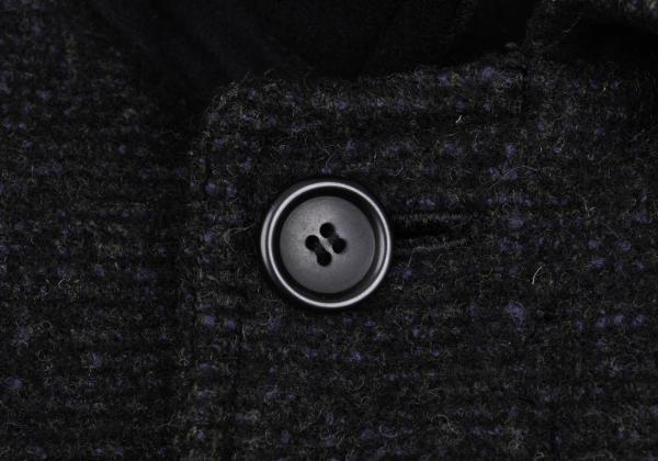 COMME des GARCONS HOMME PLUS Tweed Jacket Charcoal Size M